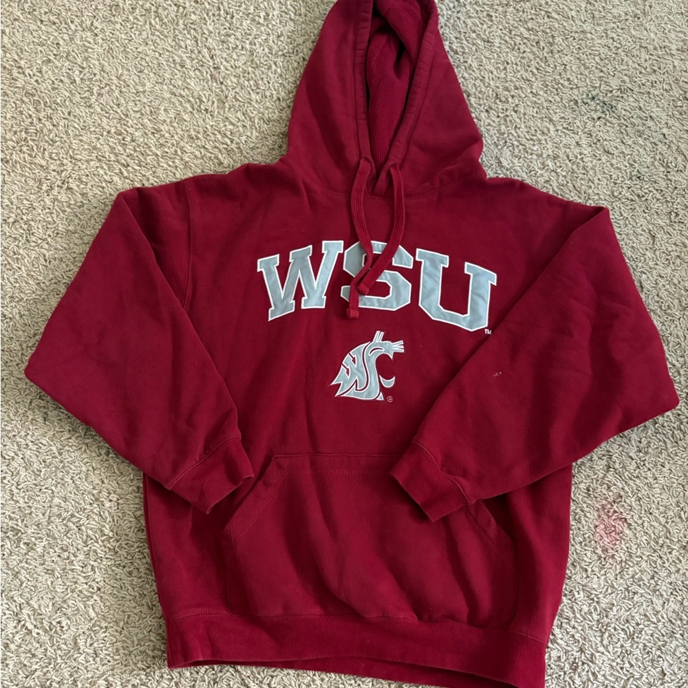 WSU Red Hoodie Sweatshirt